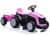 TR1908T Pink akkumulátoros traktor