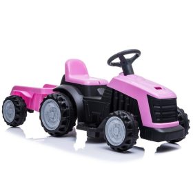 TR1908T Pink akkumulátoros traktor