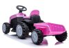 TR1908T Pink akkumulátoros traktor