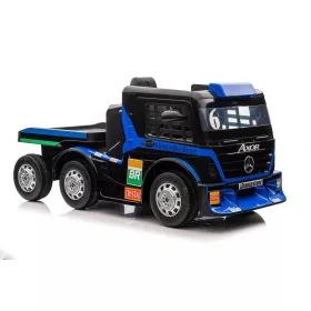   Akkumulátoros autó Mercedes XMX622B Félpótkocsi Navy Blue LCD
