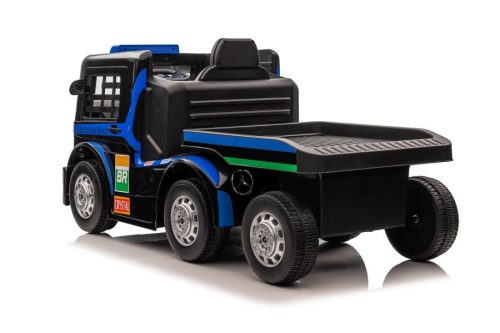 Akkumulátoros autó Mercedes XMX622B Félpótkocsi Navy Blue LCD