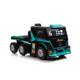 Akkumulátoros autó Mercedes XMX622B kék LCD