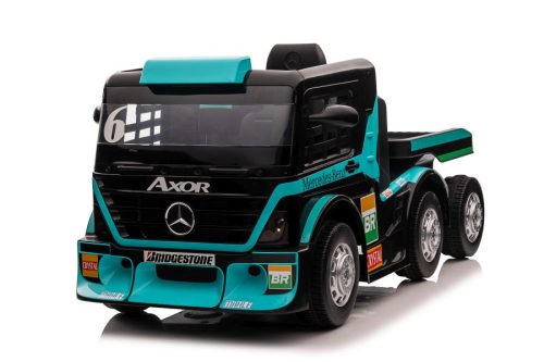 Akkumulátoros autó Mercedes XMX622B kék LCD