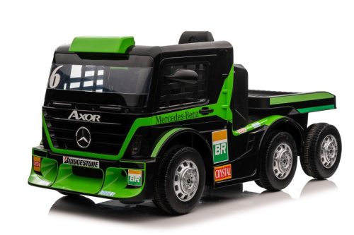 Akkumulátoros autó Mercedes XMX622B zöld LCD