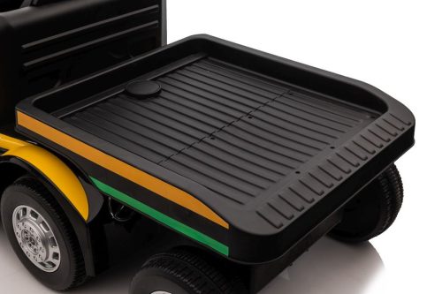 Akkumulátoros autó Mercedes XMX622B Félpótkocsi Sárga LCD