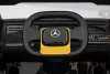 Akkumulátoros autó Mercedes XMX622B Félpótkocsi Sárga LCD