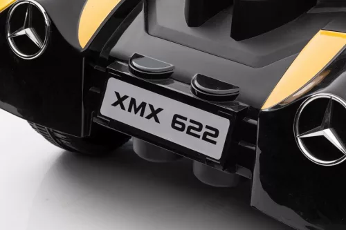 Akkumulátoros autó Mercedes XMX622 Sárga