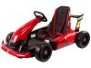 XMX619 pirosra festett Spider akkumulátoros gokart