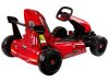 XMX619 pirosra festett Spider akkumulátoros gokart