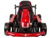 XMX619 pirosra festett Spider akkumulátoros gokart