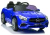 Akkumulátoros autó Mercedes SL65 S Kék lakkozott LCD