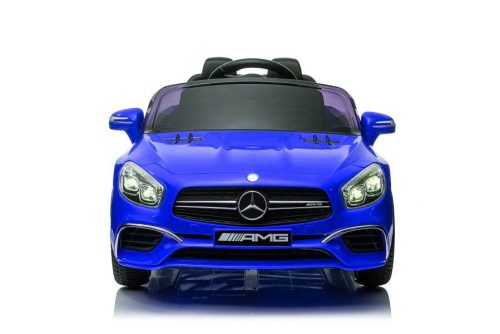 Akkumulátoros autó Mercedes SL65 S Kék lakkozott LCD