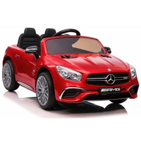 Jármű akkumulátorral Mercedes SL65 S piros lakkozott LCD