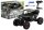 R/C Monster Car Jeep 1:18 fekete