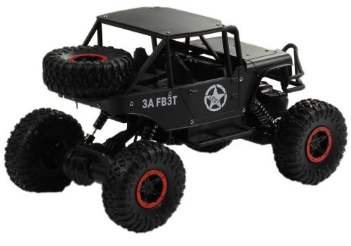 R/C Monster Car Jeep 1:18 fekete