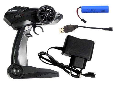 R/C Monster Car Jeep 1:18 fekete