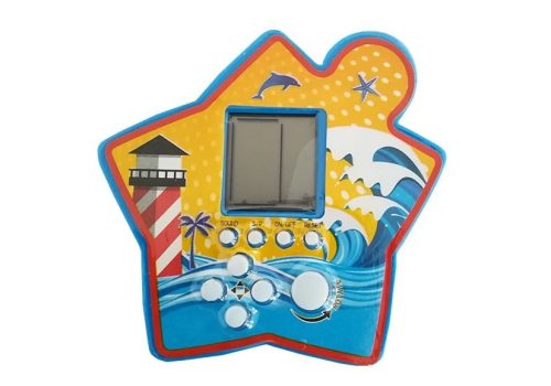 Téglajáték Elektronikus Tetris Hordozható Csillag Kék