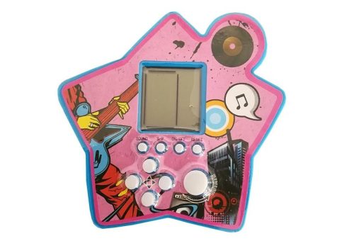 Téglajáték Elektronikus Tetris Hordozható Csillag Kék