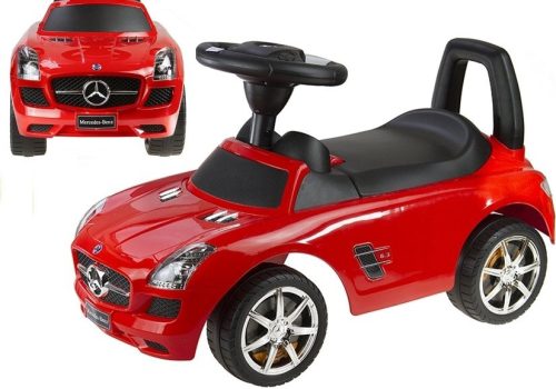 Mercedes Benz Red - Gyerekek tolják végig az autót