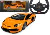 R/C Car Lamborghini Aventador Rastar 1:14 Narancs