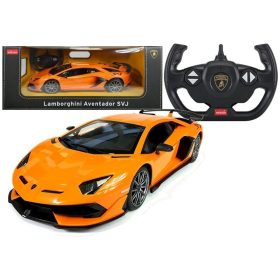 R/C Car Lamborghini Aventador Rastar 1:14 Narancs