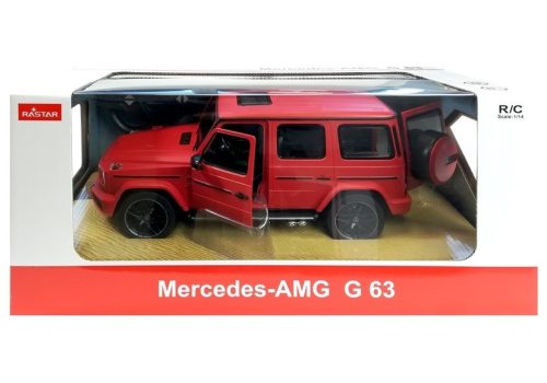Távirányítós Mercedes G63 Rastar R/C Red