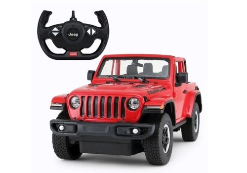 Távirányítós Jeep Wrangler Rubicon 1:14 Rastar Piros