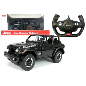 Távirányítós Jeep Wrangler Rubicon 1:14 Rastar fekete