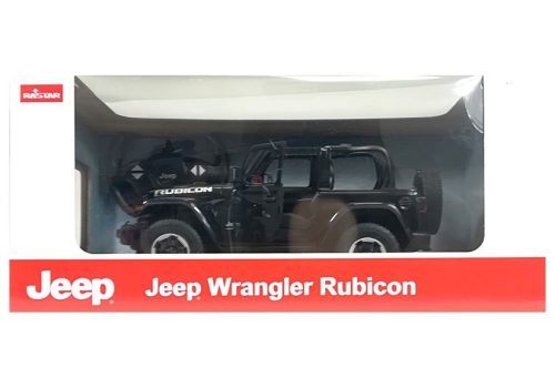 Távirányítós Jeep Wrangler Rubicon 1:14 Rastar fekete