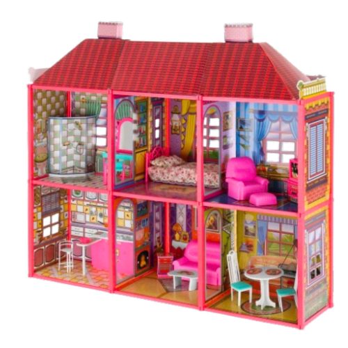 Babaház - nagy villa bútorokkal + INGYENES BABA