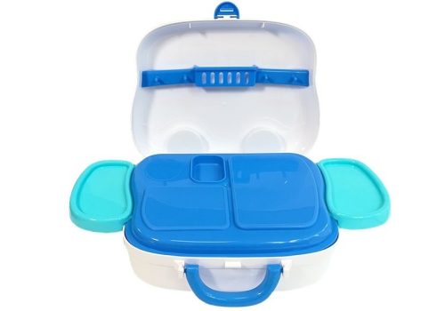 Orvosi szett tokban, tartozékokkal