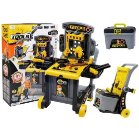   Hordozható Deluxe szerszámkészlet műhely egy eszköztárban