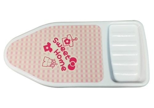 Rózsaszín vasaló készlet Vasalódeszka akasztók