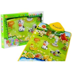 Oktató és zenélő állathangok farmszőnyegben