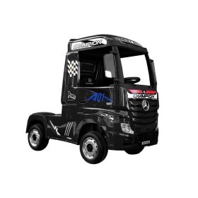   Elektromos ráhajtható autó Mercedes Actros feketére festett MP4
