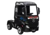 Elektromos ráhajtható autó Mercedes Actros feketére festett MP4