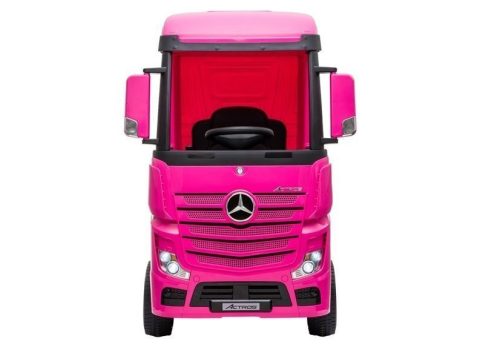 Akkumulátoros autó Mercedes Actros Pink 4x4