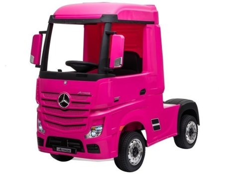Akkumulátoros autó Mercedes Actros Pink 4x4
