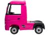 Akkumulátoros autó Mercedes Actros Pink 4x4