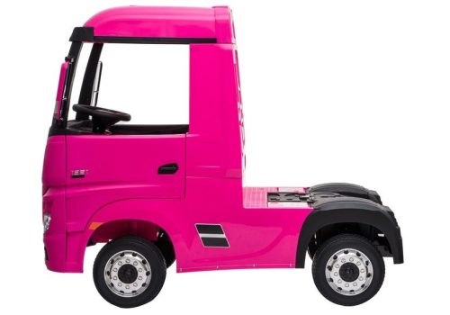 Akkumulátoros autó Mercedes Actros Pink 4x4