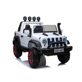 YSA023 elektromos ráhajtható autó fehér 24V