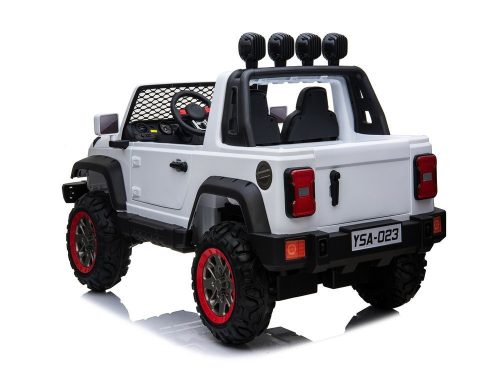 YSA023 elektromos ráhajtható autó fehér 24V