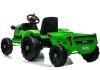 Elektromos ráhajtható traktor CH9959 zöld