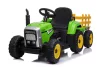 XMX611 Elektromos Ride-On traktor zöld