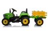 XMX611 Elektromos Ride-On traktor zöld