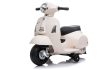 Fehér elektromos robogó Vespa GTS 300 Mini