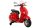 Piros elektromos robogó Vespa GTS 300-A
