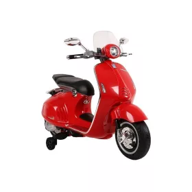 Piros elektromos robogó Vespa GTS 300