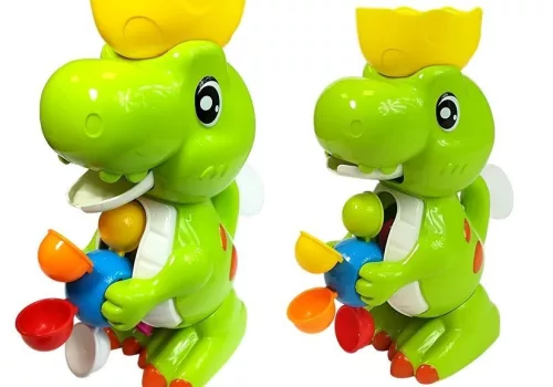 Fürdő dinoszaurusz vízsugár