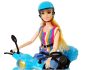 Doll Scooter sisak, hosszú hajú rózsaszín szett